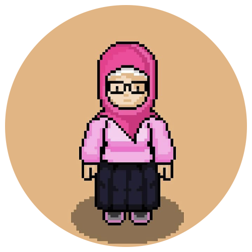 Avatar pixel art Ayu Lestari